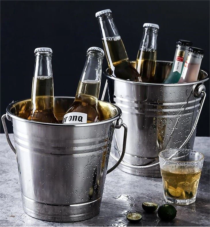 Round Beverage Tub Beer Barrel Storage Bucket